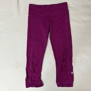 lululemon purple legging size 4
